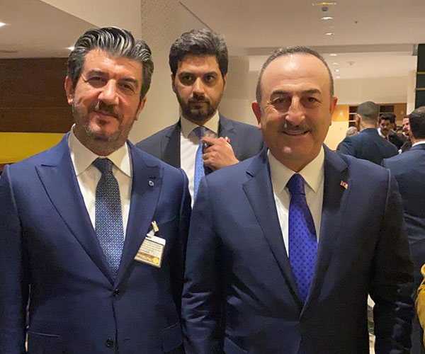 <p>TULİB Kurucu Başkanı Sn.Murtaza Karanfil, Dışişleri Bakanımız Sn. Mevlüt Çavuşoğlu ile bir araya geldi.</p>

